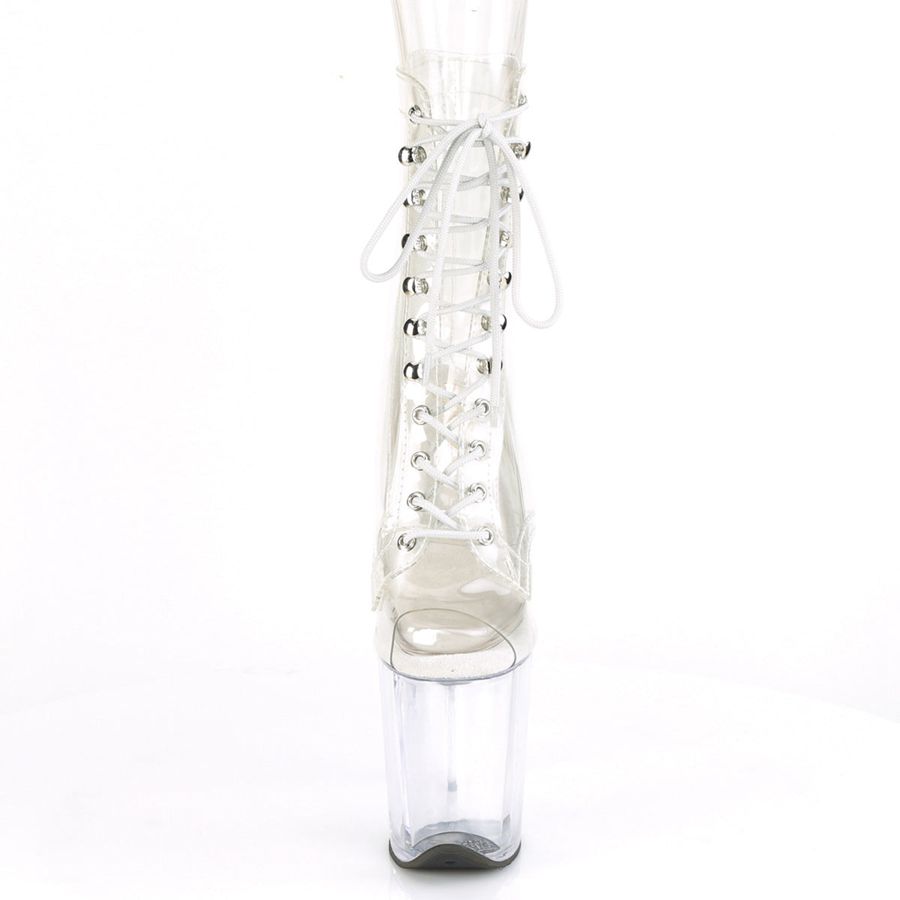 Bottines Pleaser Flamingo-1021C Clear Femme | IPU-9231740