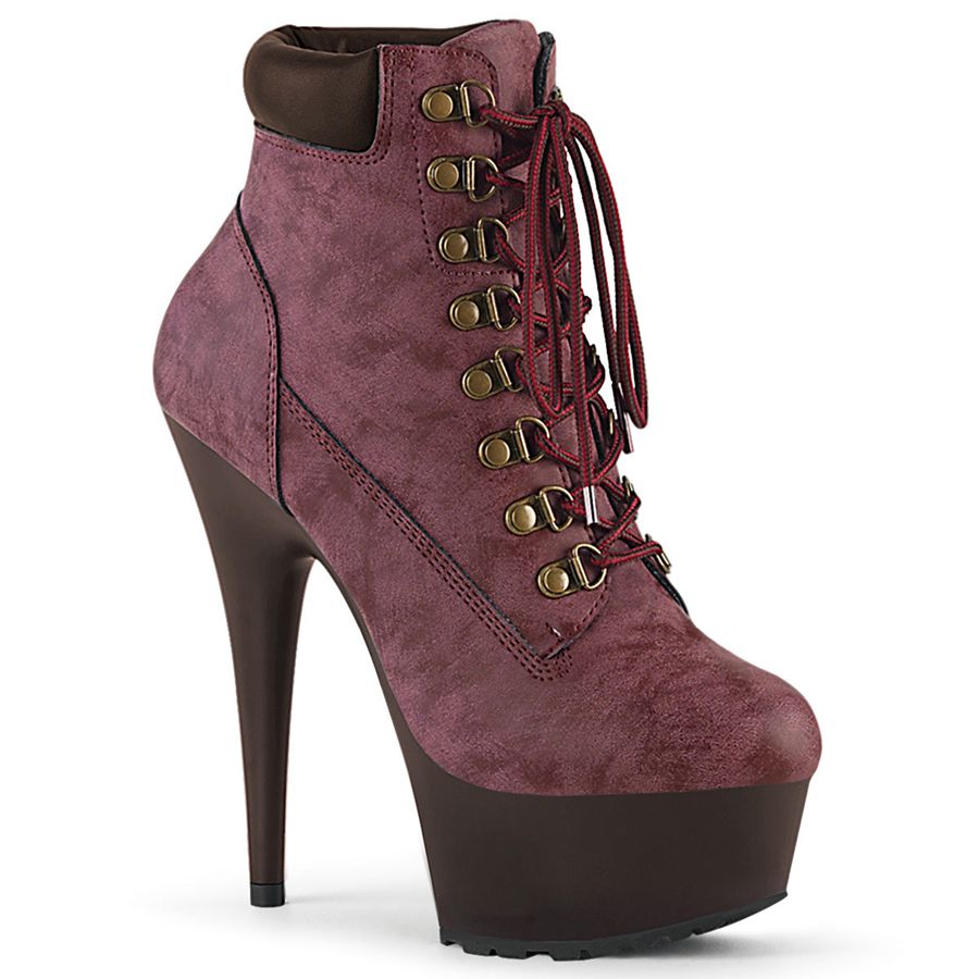 Bottines Pleaser Delight-600TL-02 Violette Femme | UIQ-6785179