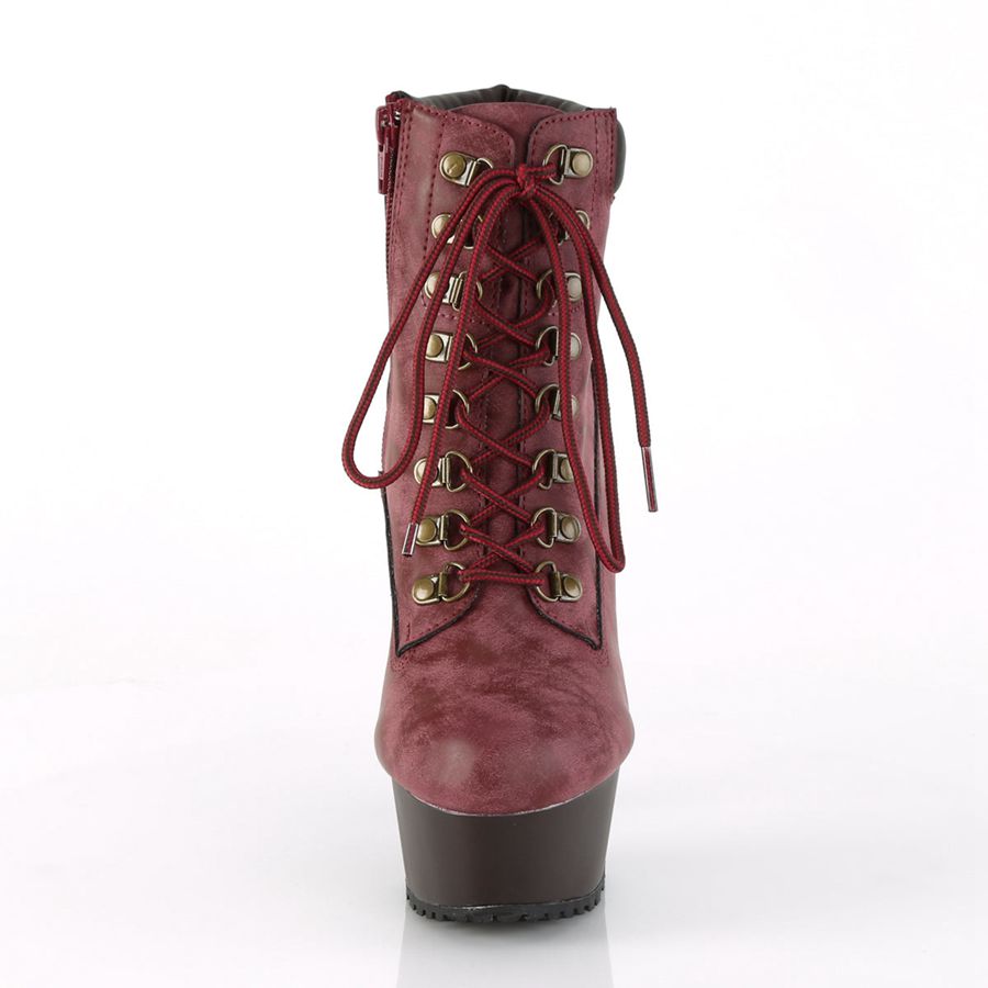 Bottines Pleaser Delight-600TL-02 Violette Femme | UIQ-6785179