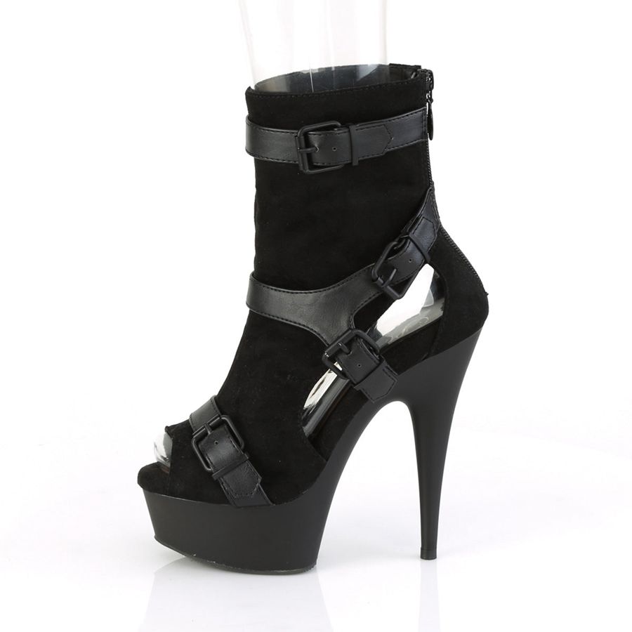 Bottines Pleaser Delight-1037 Noir Femme | GDF-0916930