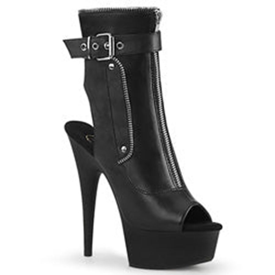 Bottines Pleaser Delight-1035 Noir Femme | YTF-5851351