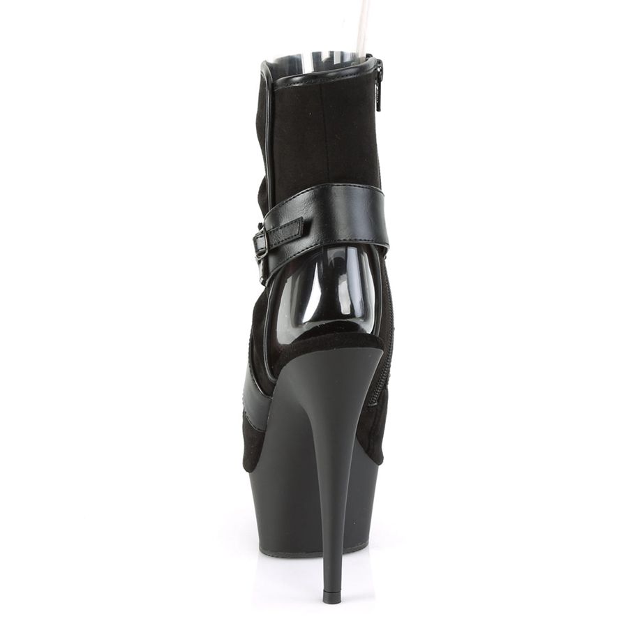 Bottines Pleaser Delight-1034 Noir Femme | DPN-2787196