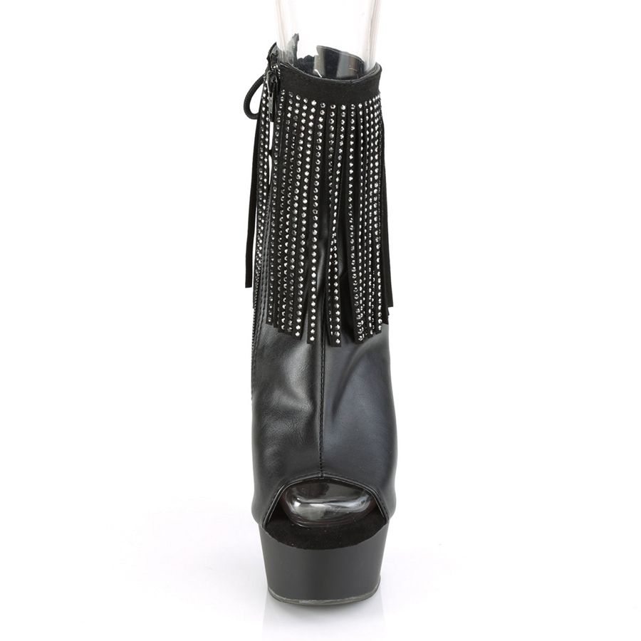 Bottines Pleaser Delight-1018RSF Noir Femme | HRW-7928940