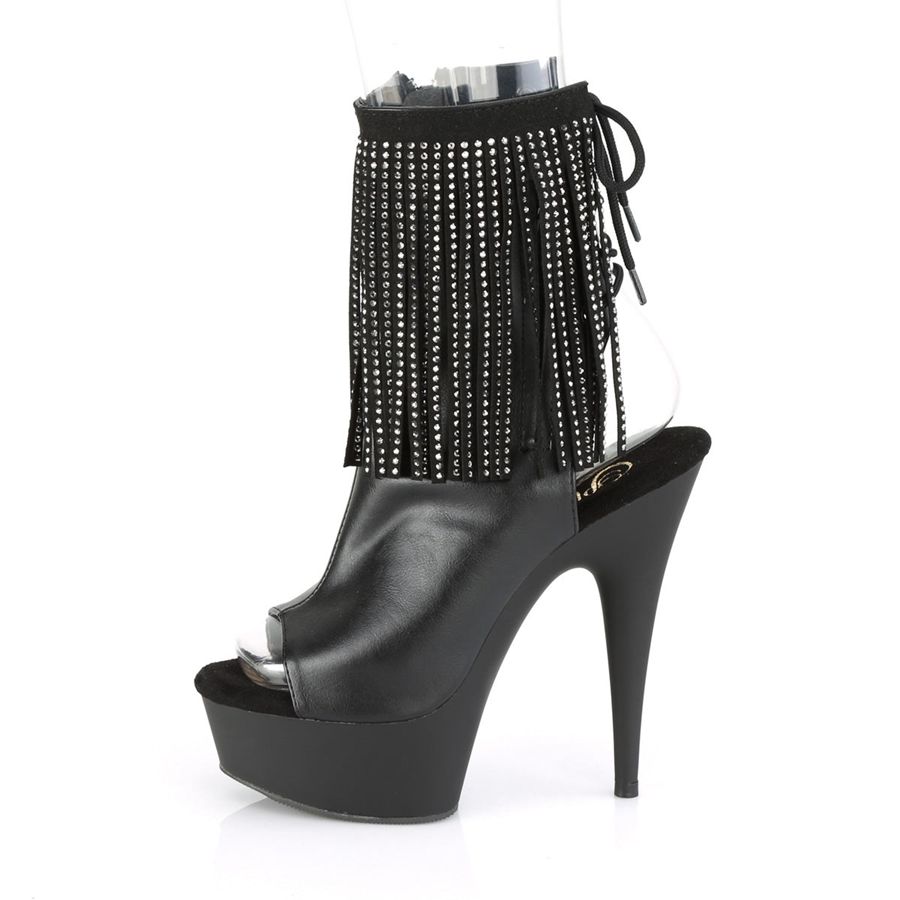 Bottines Pleaser Delight-1018RSF Noir Femme | HRW-7928940