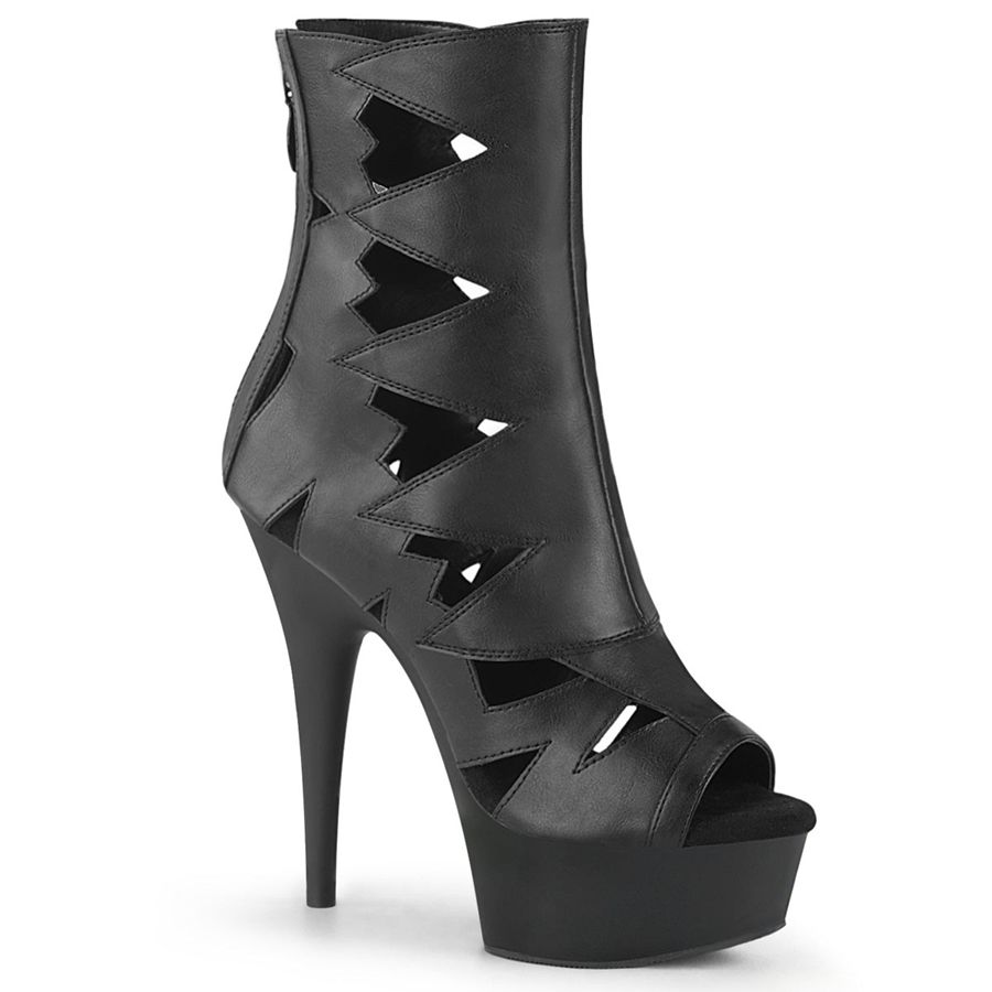 Bottines Pleaser Delight-1014 Noir Femme | CIN-3652260