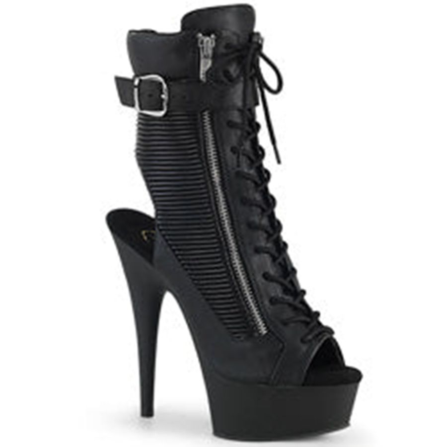 Bottines Pleaser Delight-1016-1 Noir Femme | GQY-2049758