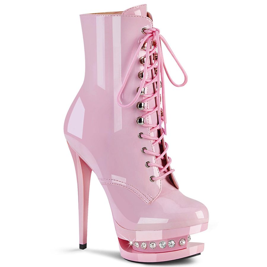 Bottines Pleaser Blondie-R-1020 Rose Femme | BLG-4369262