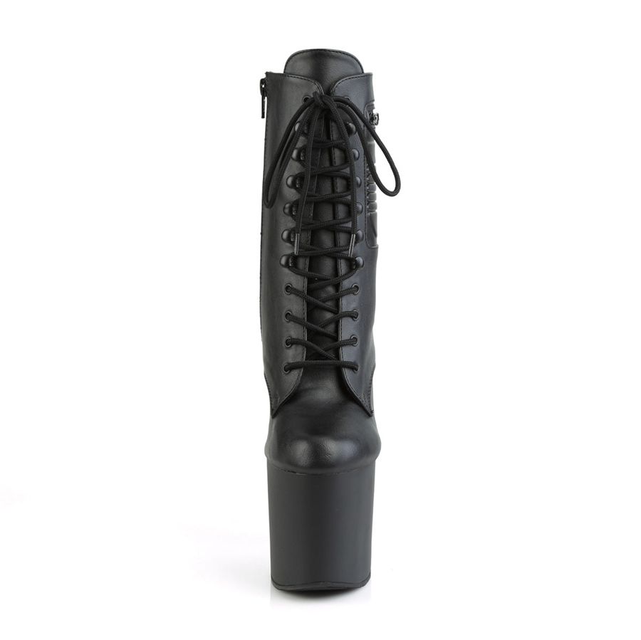 Bottines Pleaser Bondgirl-1020PK Noir Femme | KWZ-4871598