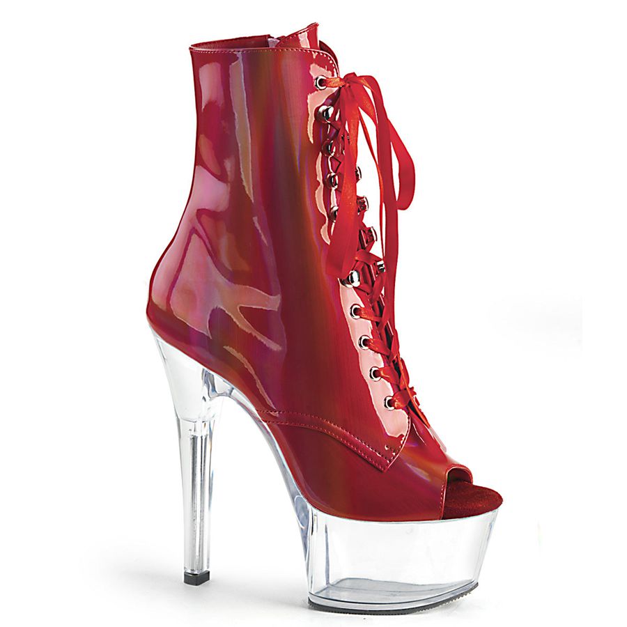 Bottines Pleaser Aspire-1021BHG Rouge Femme | GBC-7861639