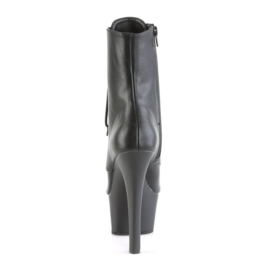 Bottines Pleaser Aspire-1021 Noir Femme | AUN-3660355