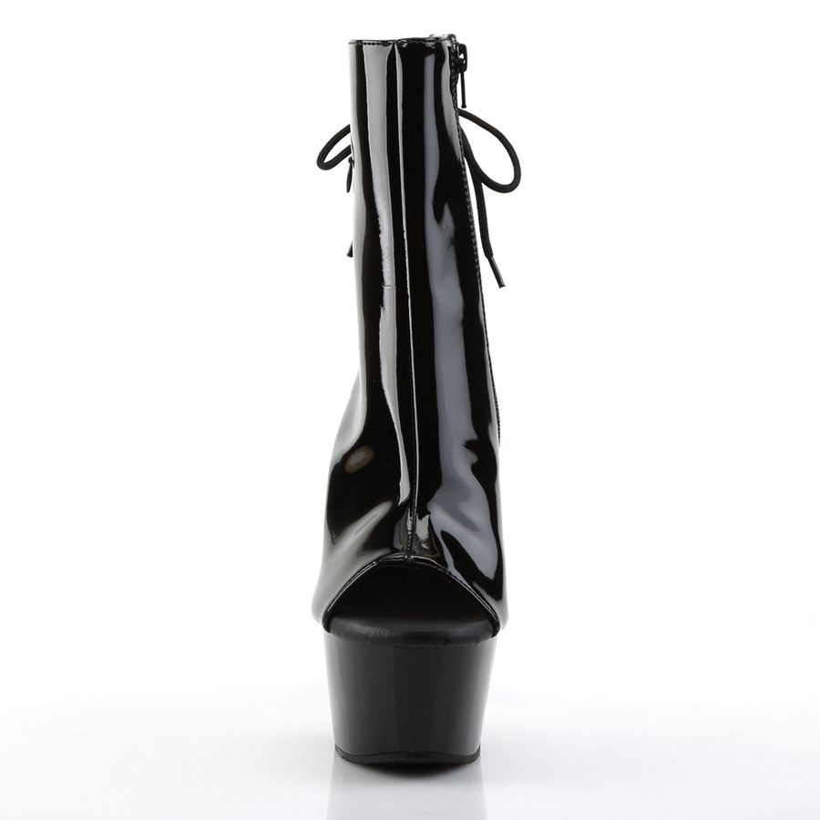 Bottines Pleaser Aspire-1018 Noir Femme | VWH-8821567