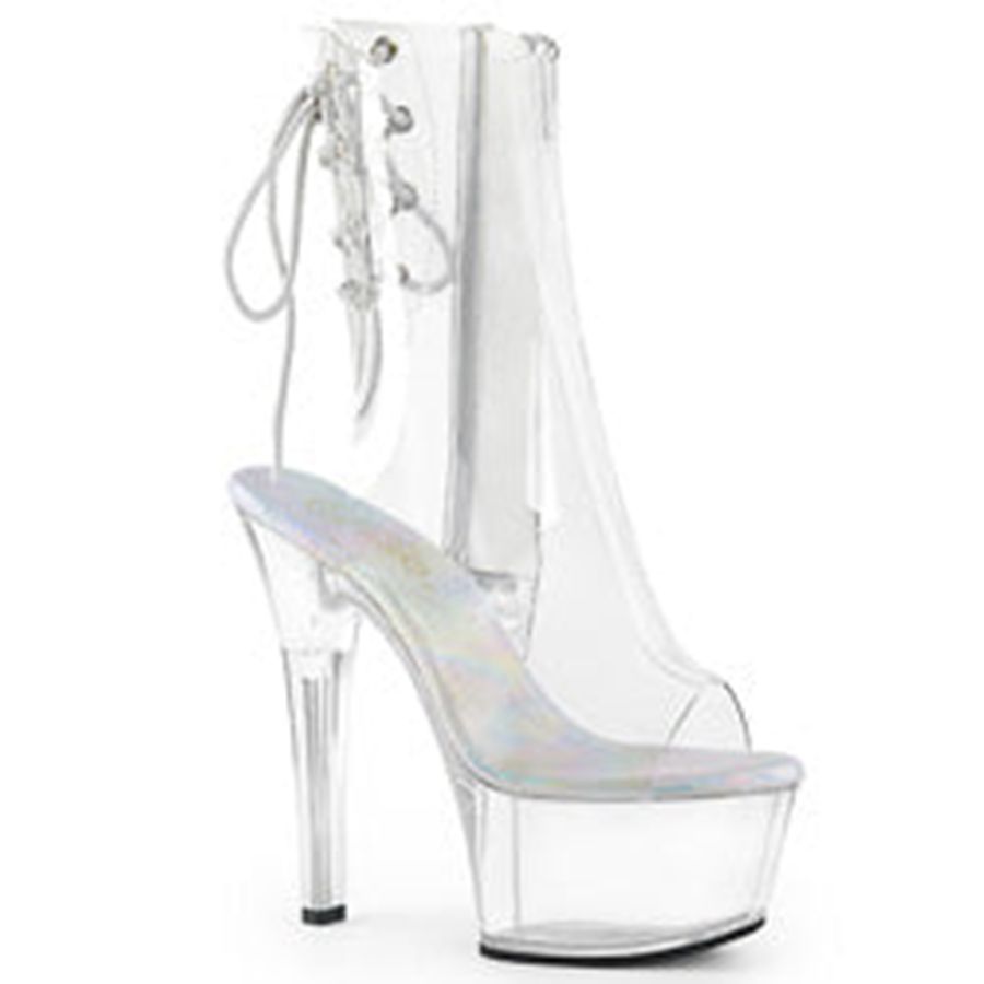 Bottines Pleaser Aspire-1018C Clear Femme | ZYH-4390930