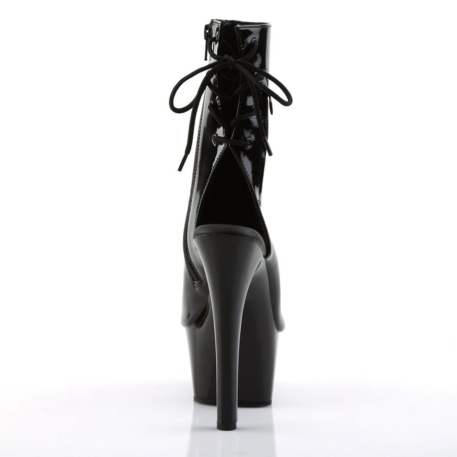 Bottines Pleaser Aspire-1018 Noir Femme | VWH-8821567