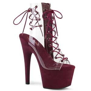 Bottines Pleaser Adore-700-30FS Bordeaux Femme | OZS-1010792