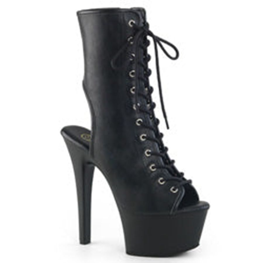 Bottines Pleaser Aspire-1016 Noir Femme | PTG-2978961