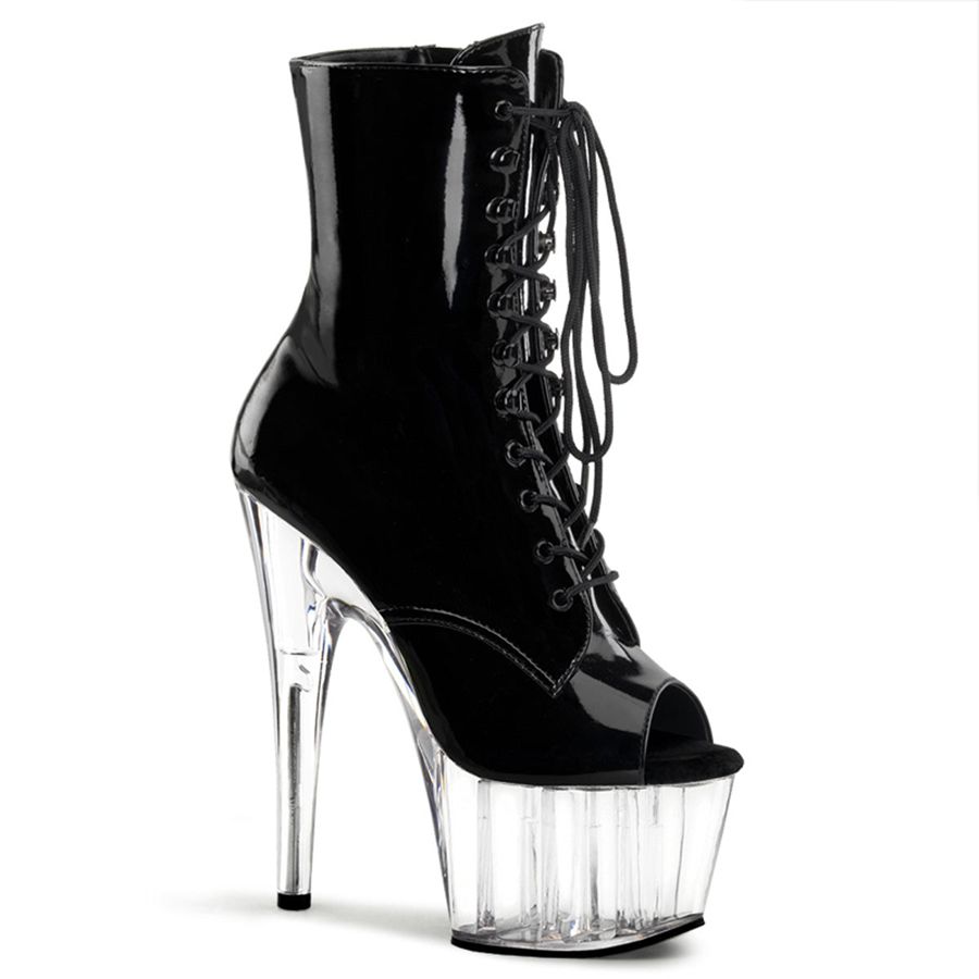 Bottines Pleaser Adore-1021 Clear Femme | CZA-8260245