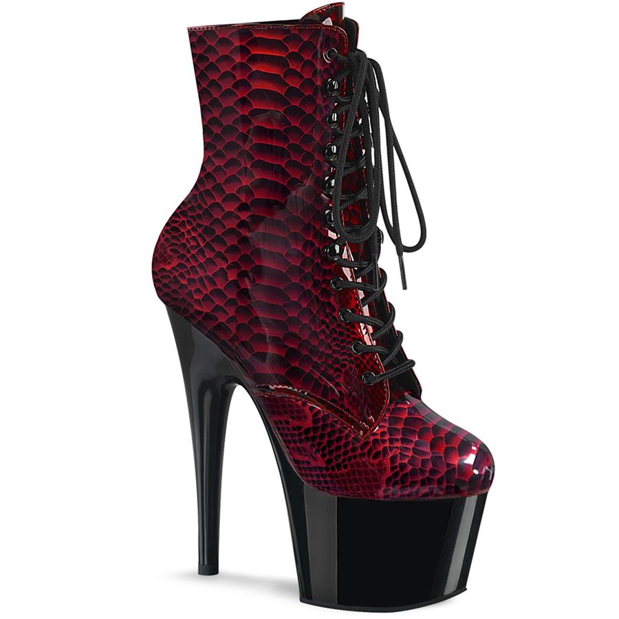 Bottines Pleaser Adore-1020SP Bordeaux Femme | XTA-3830089