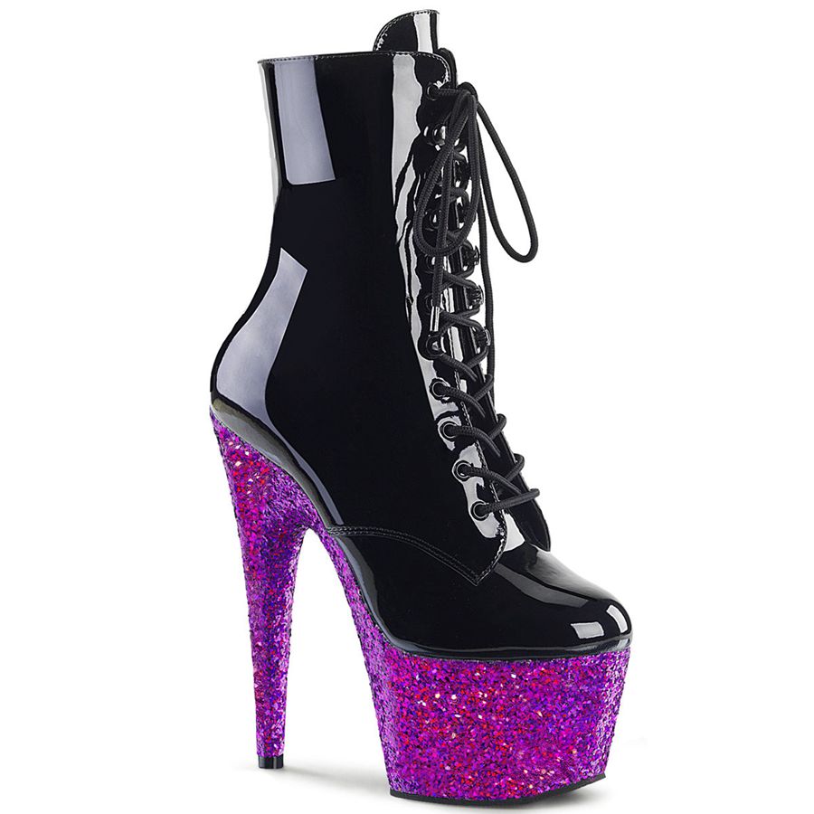 Bottines Pleaser Adore-1020LG Violette Femme | UME-6753083