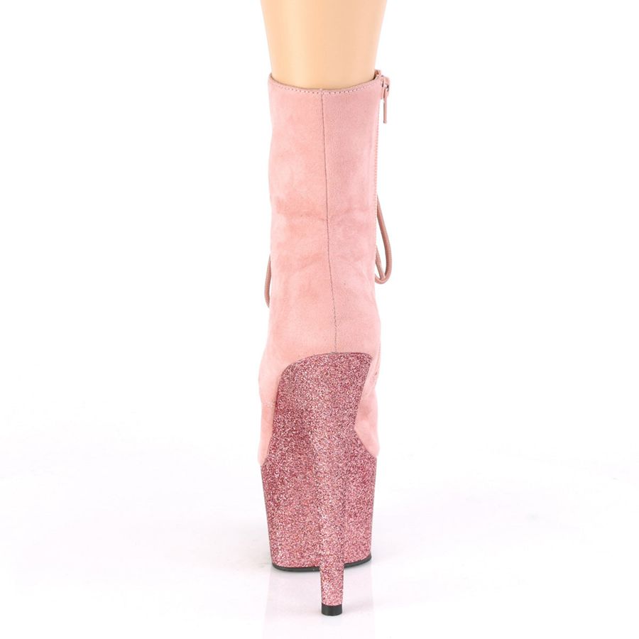 Bottines Pleaser Adore-1020FSMG Rose Femme | EUD-5876504