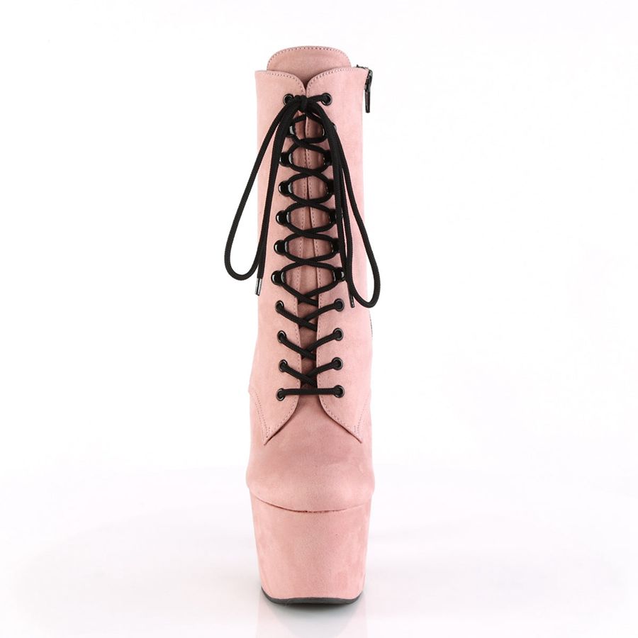 Bottines Pleaser Adore-1020FS Rose Femme | JPL-4375693