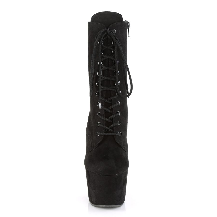 Bottines Pleaser Adore-1020FS Noir Femme | PWQ-2039628