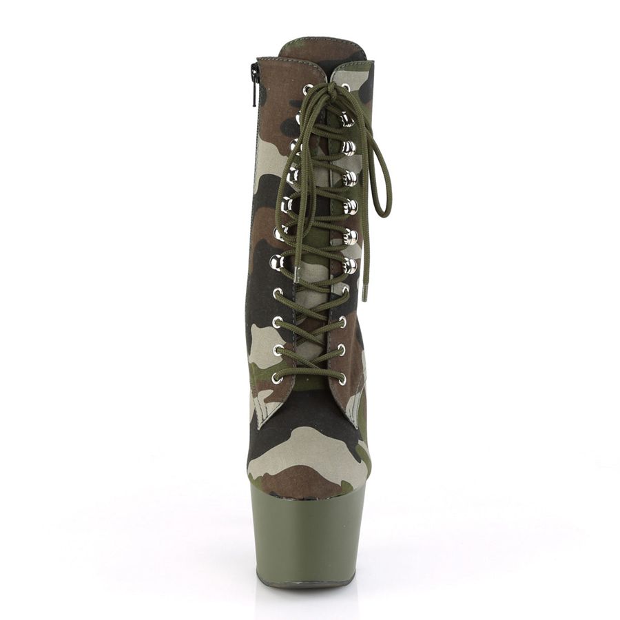 Bottines Pleaser Adore-1020CAMO Camouflage Femme | AUO-7342354