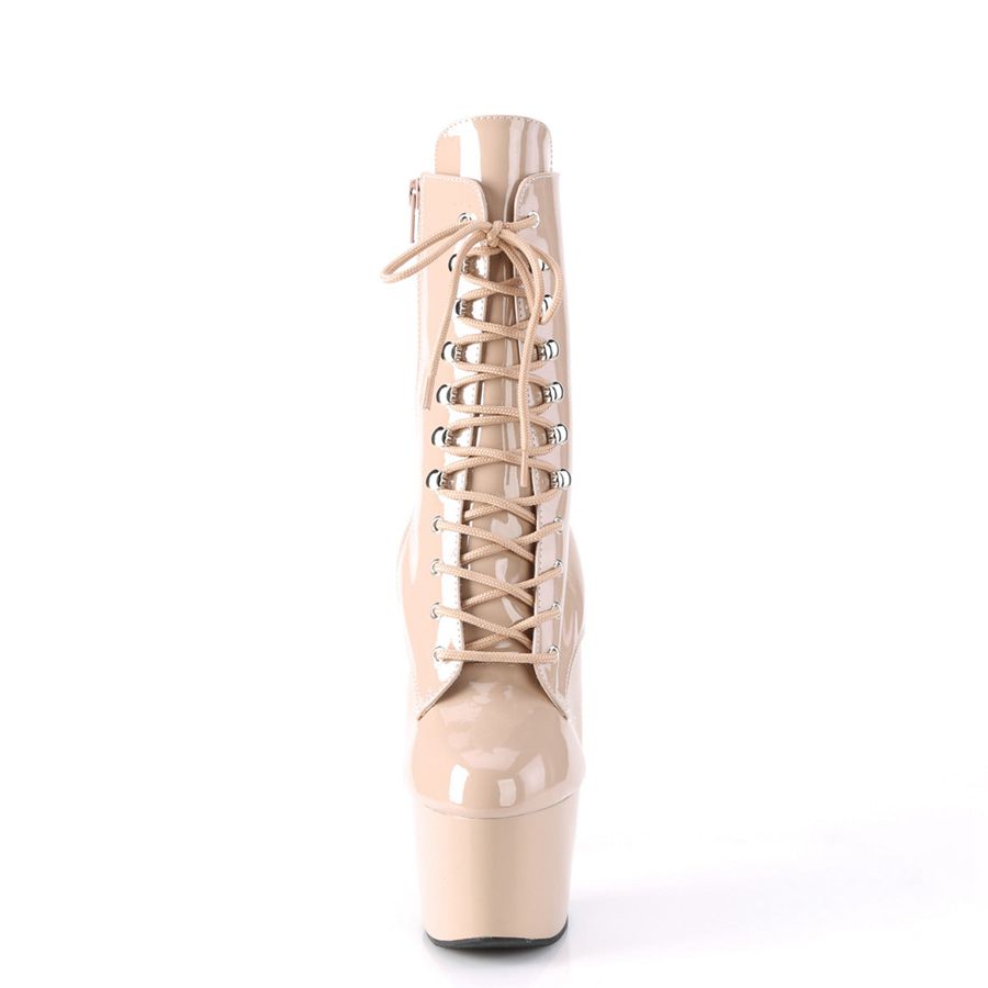 Bottines Pleaser Adore-1020 Beige Femme | WVS-4781415