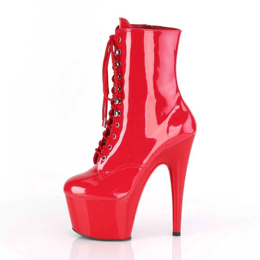 Bottines Pleaser Adore-1020 Rouge Femme | TRU-0123602