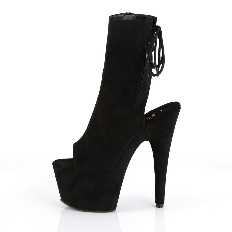 Bottines Pleaser Adore-1018FS Noir Femme | EWO-8146536