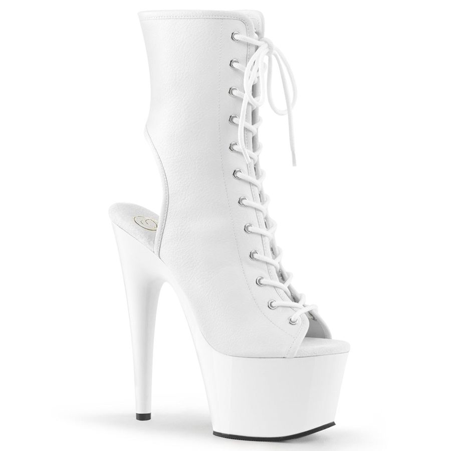 Bottines Pleaser Adore-1016 Blanche Femme | BFC-7275834