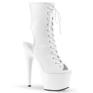 Bottines Pleaser Adore-1016 Blanche Femme | BFC-7275834