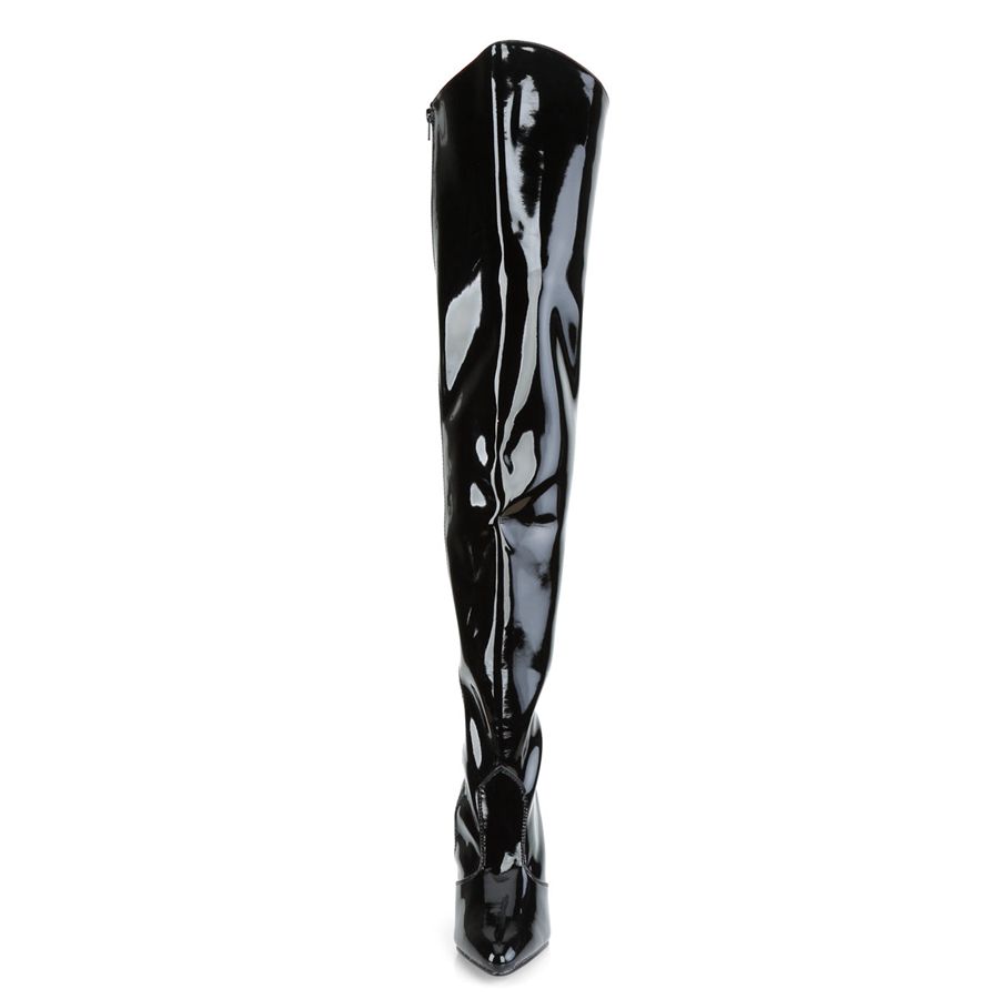 Bottes Hautes Pleaser Vanity-3010 Noir Femme | MBJ-0172088