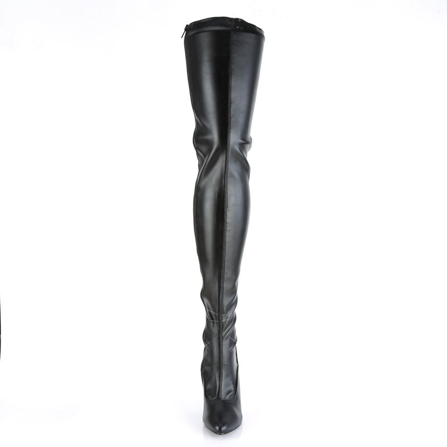 Bottes Hautes Pleaser Seduce-3063 Noir Femme | WOY-0180189