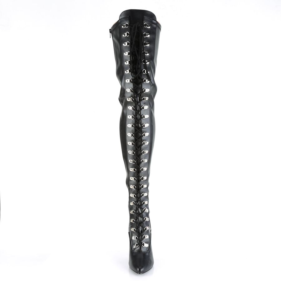 Bottes Hautes Pleaser Seduce-3024 Noir Femme | YNS-9813363