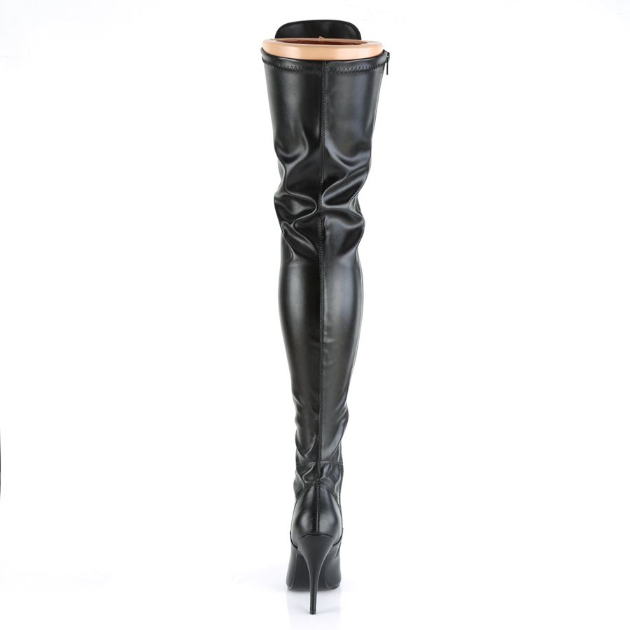 Bottes Hautes Pleaser Seduce-3024 Noir Femme | YNS-9813363