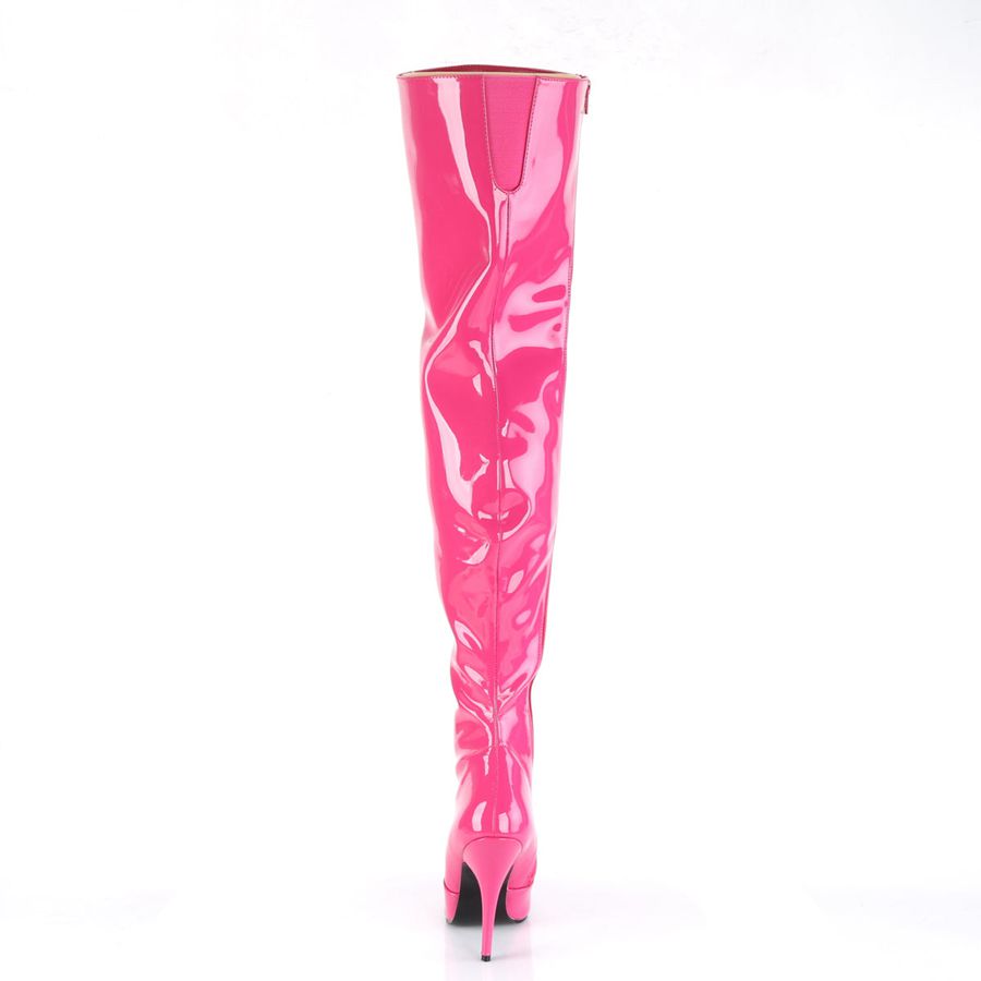 Bottes Hautes Pleaser Seduce-3010 Rose Femme | MVQ-5768073