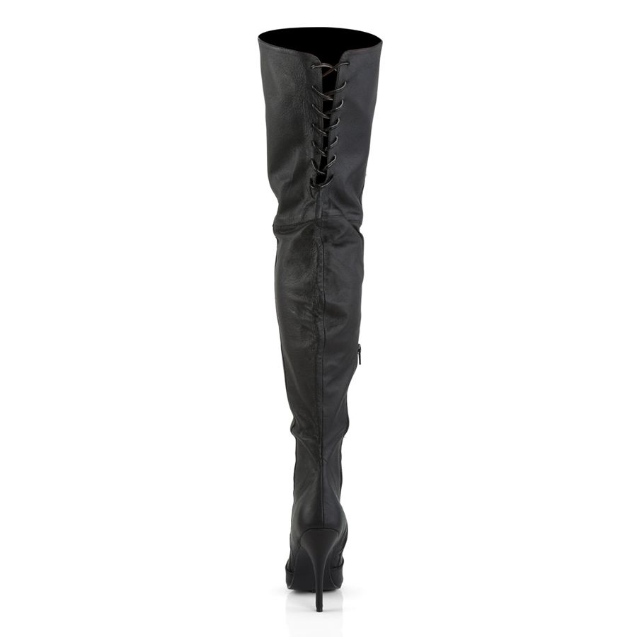 Bottes Hautes Pleaser Legend-8899 Noir Femme | YFA-9008894