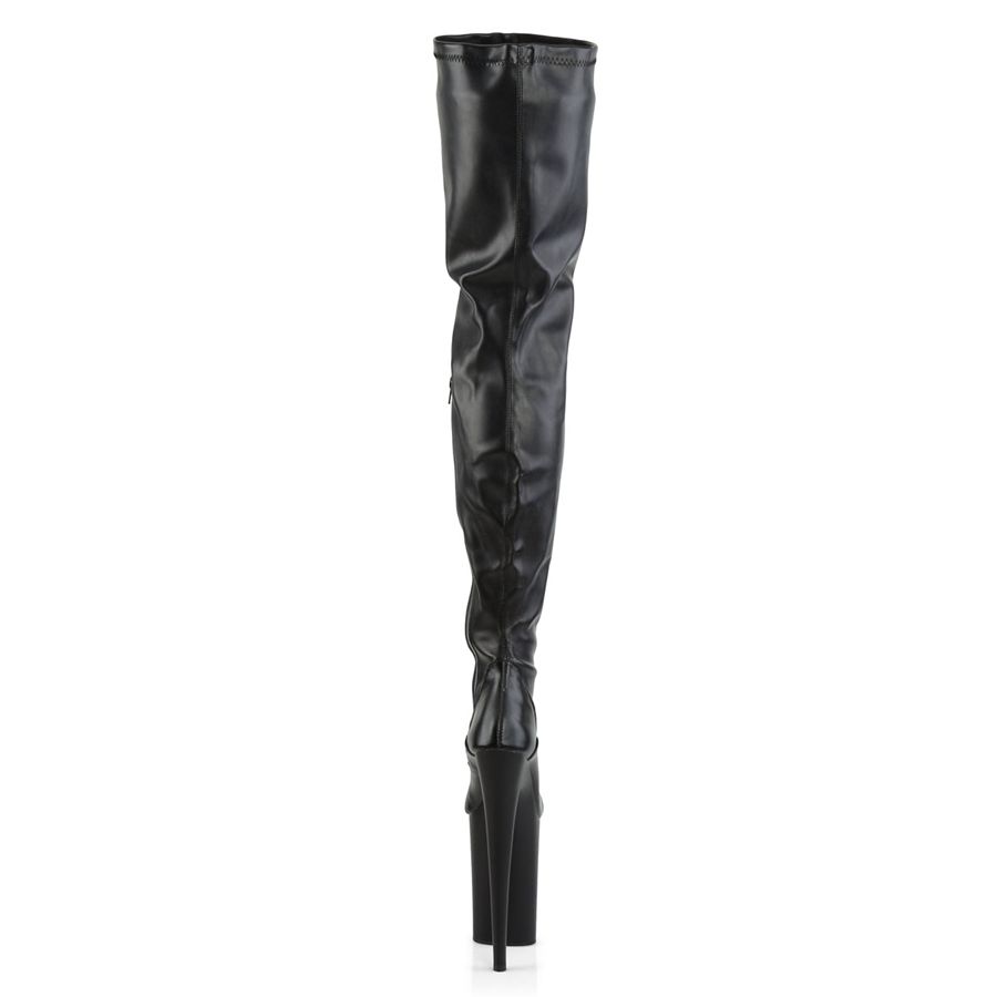 Bottes Hautes Pleaser Infinity-4000 Noir Femme | NWK-9316022