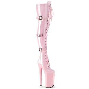 Bottes Hautes Pleaser Beyond-3028 Rose Femme | OVX-9475408