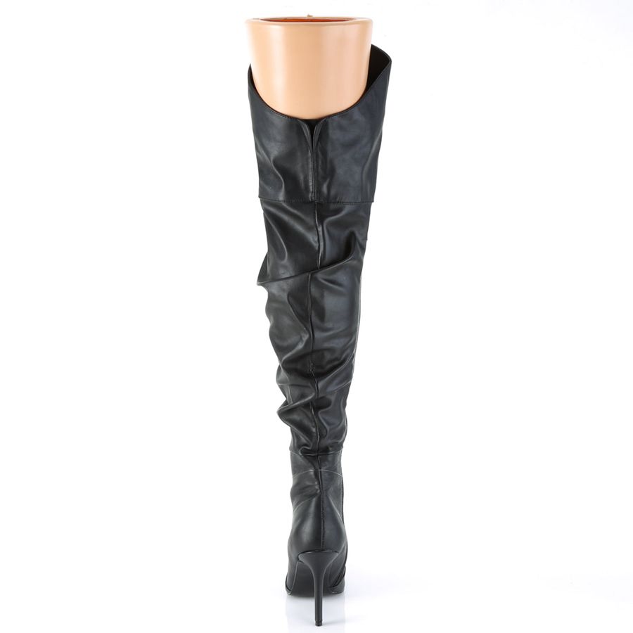 Bottes Hautes Pleaser Classique-3011 Noir Femme | PAF-8052836