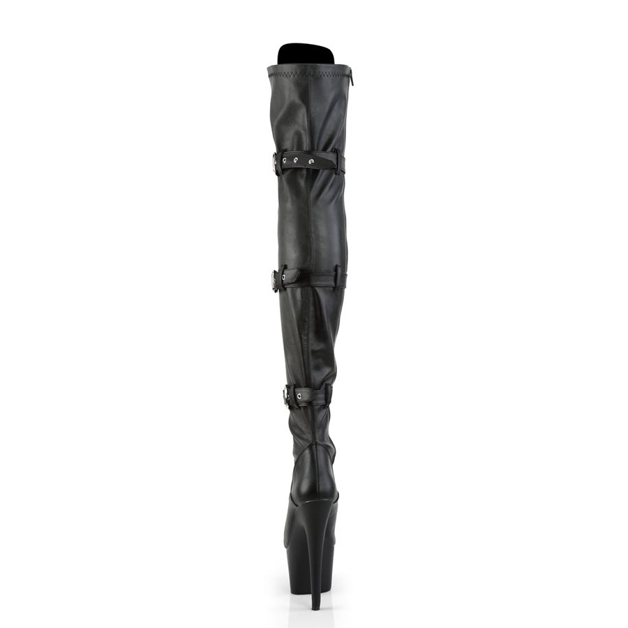 Bottes Hautes Pleaser Adore-3028 Noir Femme | YLK-8965037