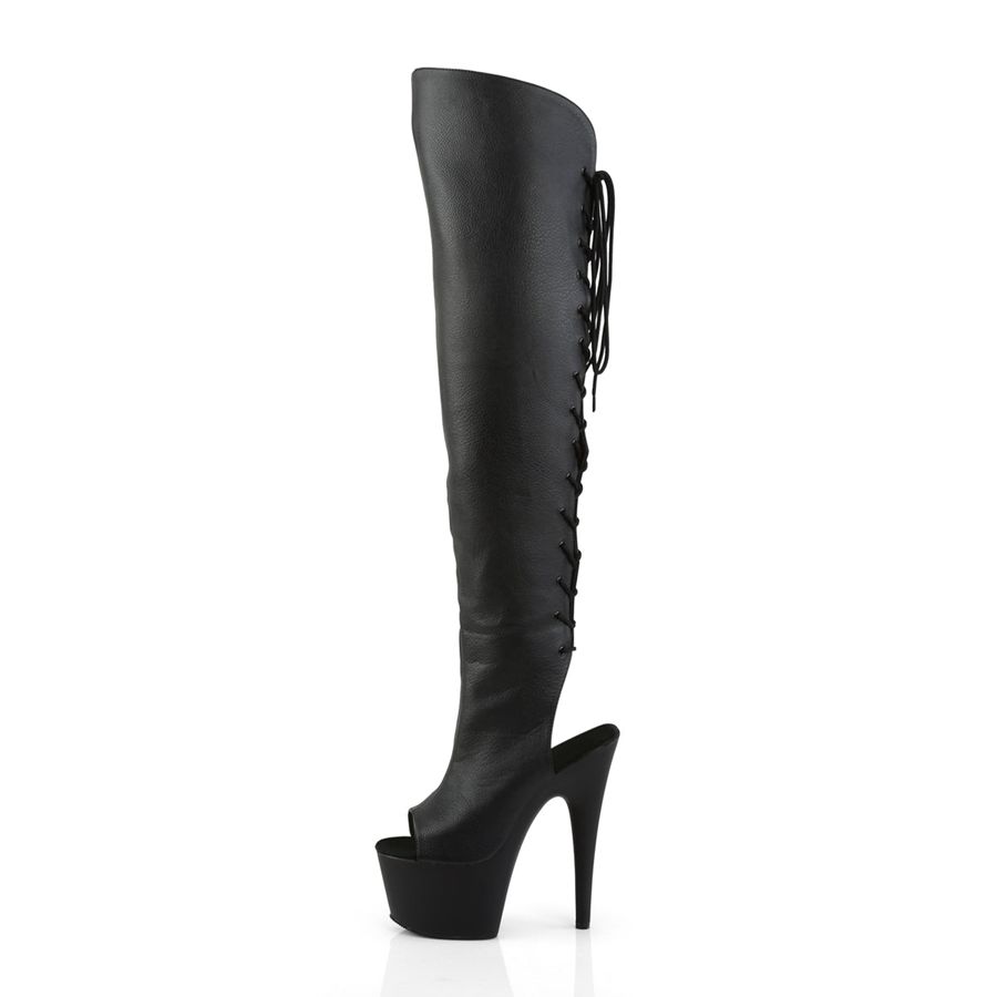 Bottes Hautes Pleaser Adore-3019 Noir Femme | XNV-0176892