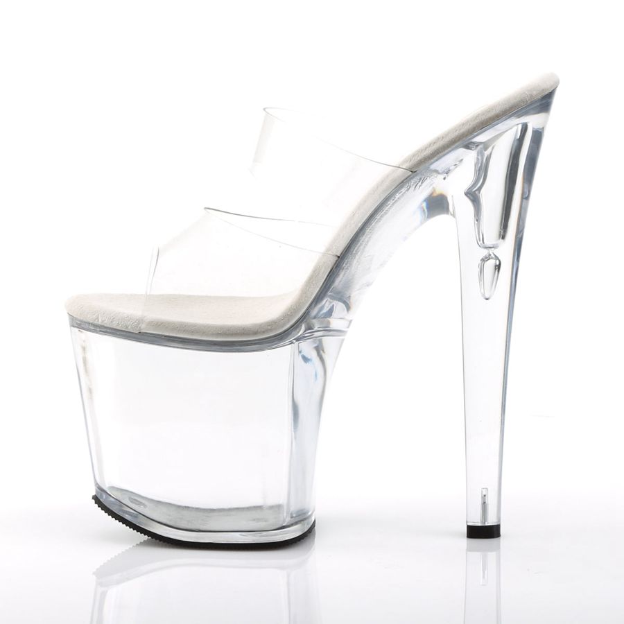 Talons Pleaser Taboo-702 Clear Femme | OFZ-6105769