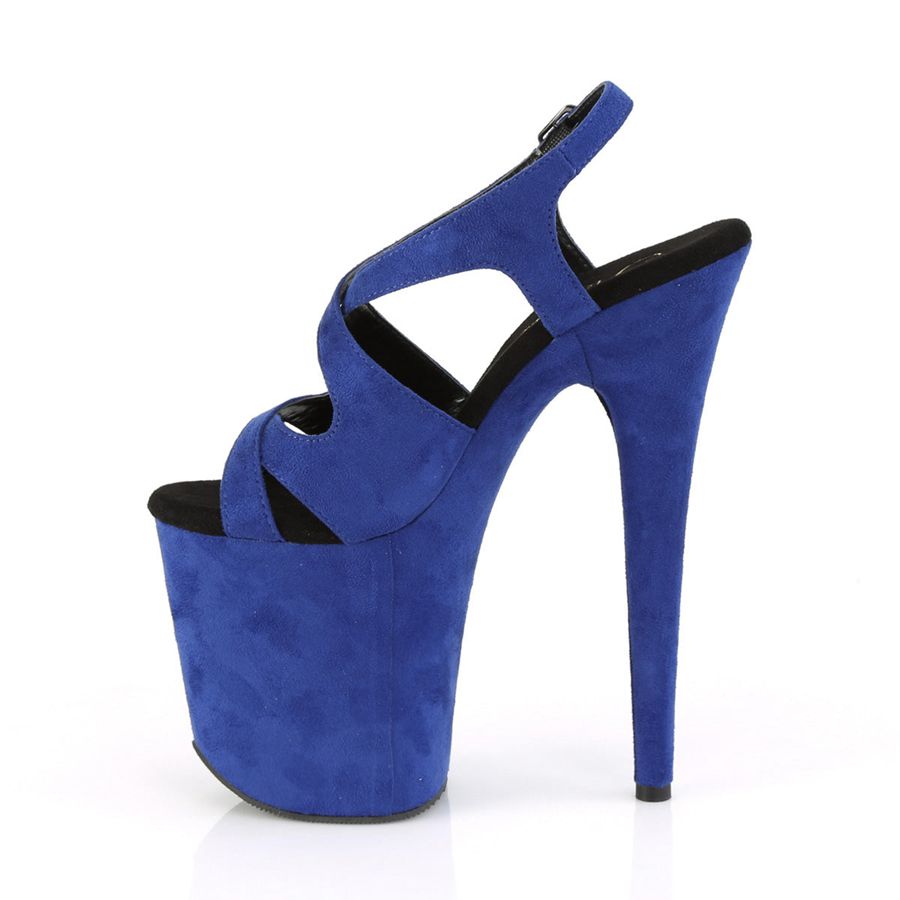 Talons Pleaser Flamingo-831FS Bleu Marine Femme | DTT-4448108