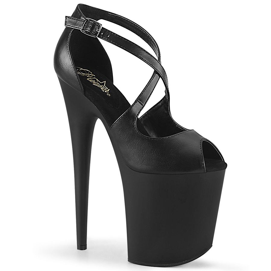 Talons Pleaser Flamingo-821 Noir Femme | EDE-8687573