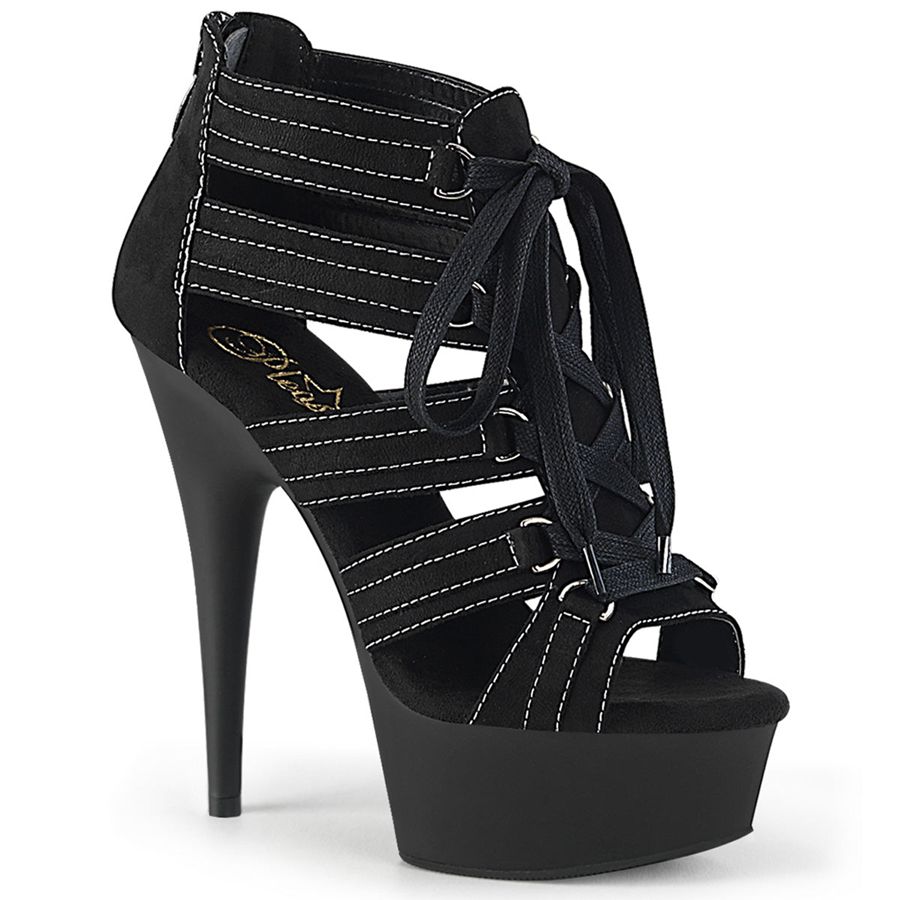 Talons Pleaser Delight-693 Noir Femme | ONA-2282072