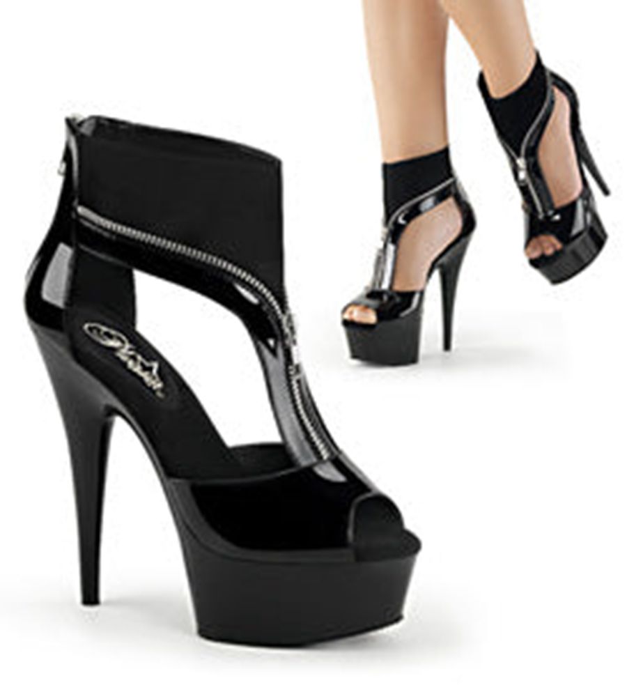 Talons Pleaser Delight-690 Noir Femme | BTN-4773448