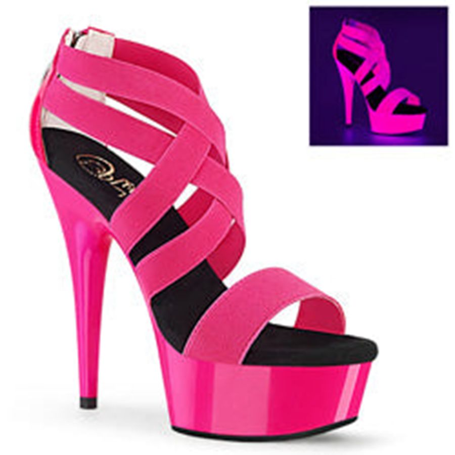 Talons Pleaser Delight-669UV Rose Femme | OGT-4780691