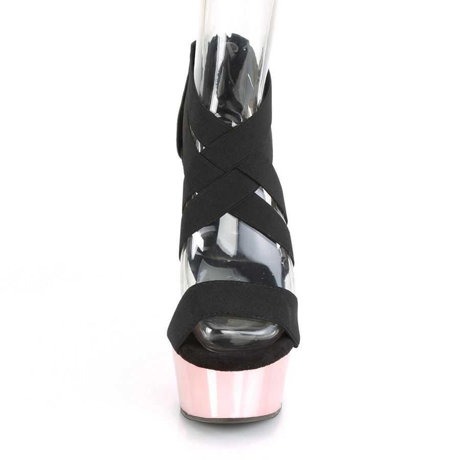 Talons Pleaser Delight-669 Noir Femme | YFO-2958915