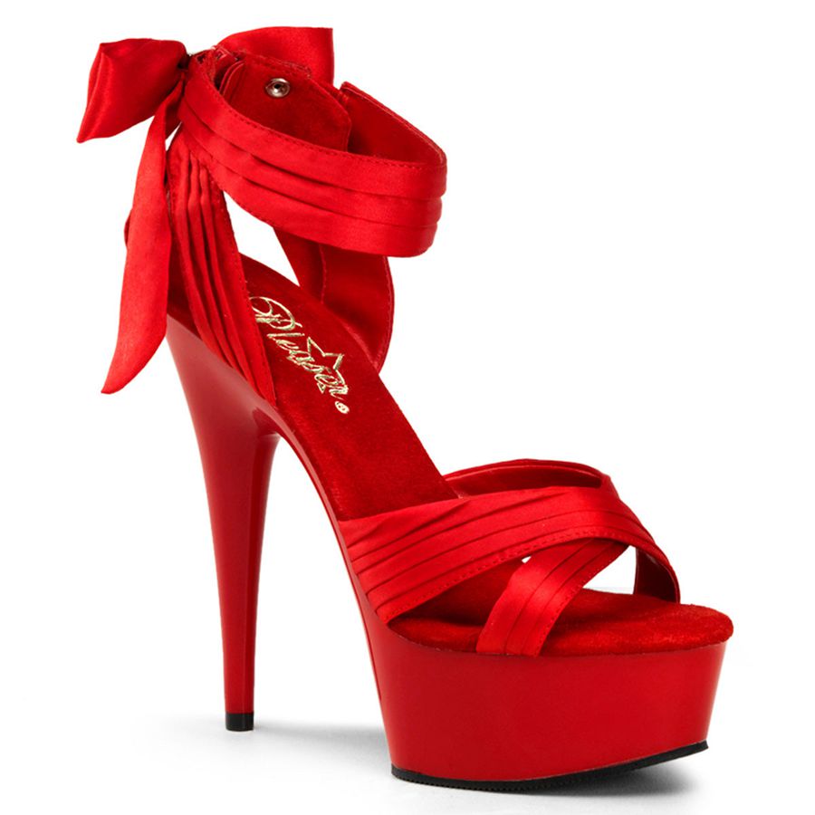 Talons Pleaser Delight-668 Rouge Femme | PCF-8195548